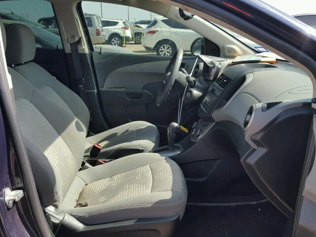 1G1JA5SH3F4147084 - 2015 CHEVROLET SONIC LS 蓝色 照片 5