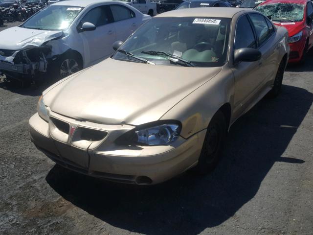 1G2NF52E74C250063 - 2004 PONTIAC GRAND AM S 金色 照片 2