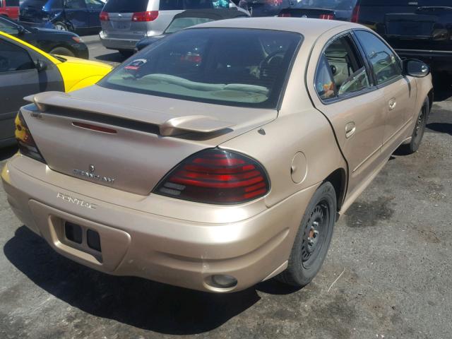 1G2NF52E74C250063 - 2004 PONTIAC GRAND AM S 金色 照片 4