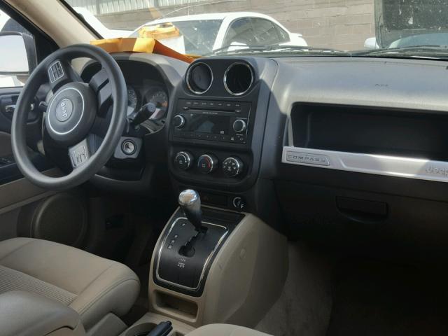 1C4NJCBA7ED594077 - 2014 JEEP COMPASS SP WHITE photo 9