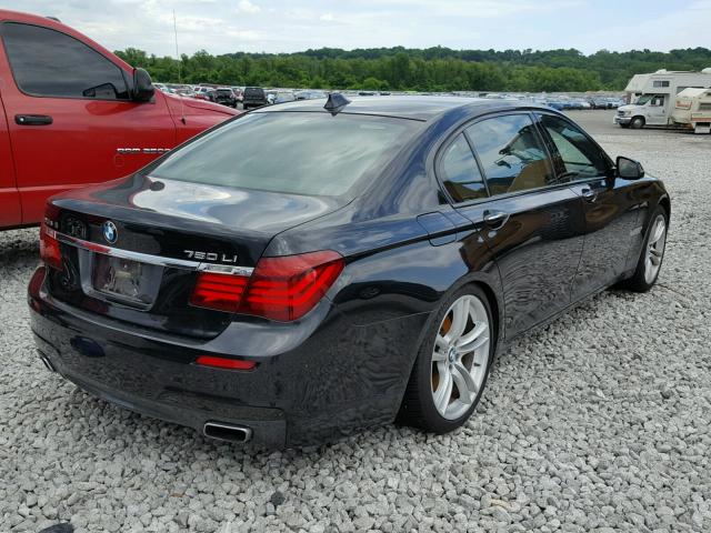 WBAYF8C54ED141884 - 2014 BMW 750 LXI BLACK photo 4