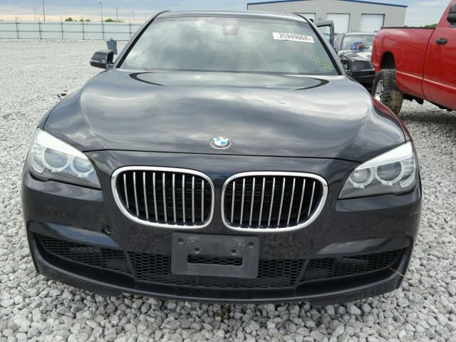 WBAYF8C54ED141884 - 2014 BMW 750 LXI BLACK photo 9