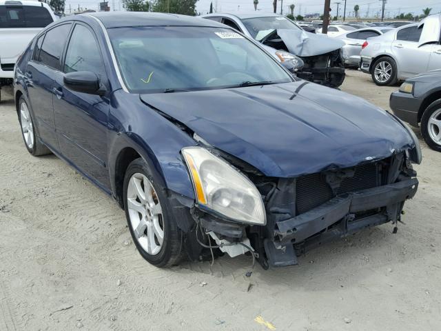 1N4BA41E98C808385 - 2008 NISSAN MAXIMA SE BLUE photo 1