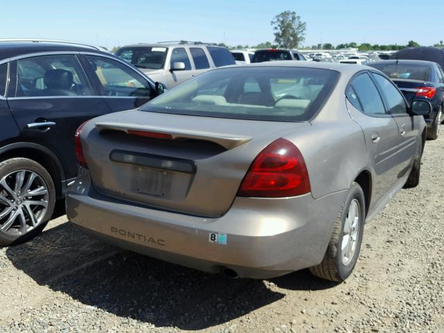2G2WP552461144374 - 2006 PONTIAC GRAND PRIX GOLD photo 4