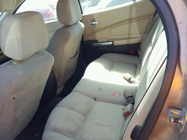 2G2WP552461144374 - 2006 PONTIAC GRAND PRIX GOLD photo 6