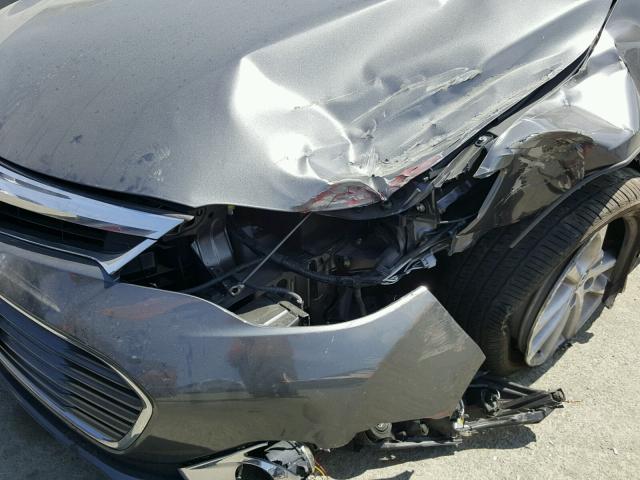 4T1BK1EB9FU181468 - 2015 TOYOTA AVALON XLE GRAY photo 9