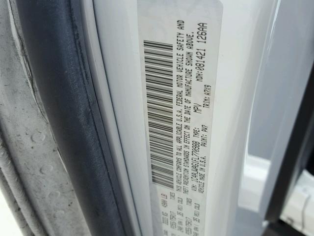 1C4AJWAG1FL770988 - 2015 JEEP WRANGLER S WHITE photo 10