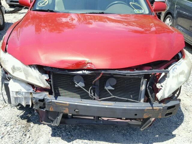 4T1BE46K57U180052 - 2007 TOYOTA CAMRY NEW RED photo 7