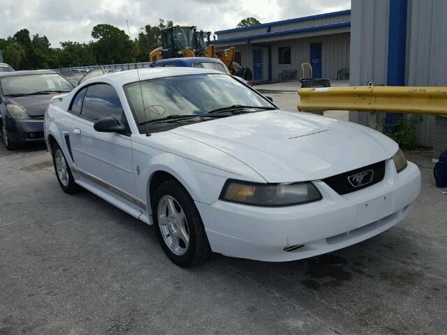 1FAFP40443F438088 - 2003 FORD MUSTANG WHITE photo 1