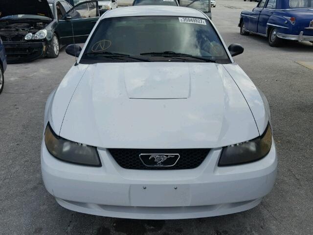 1FAFP40443F438088 - 2003 FORD MUSTANG WHITE photo 9