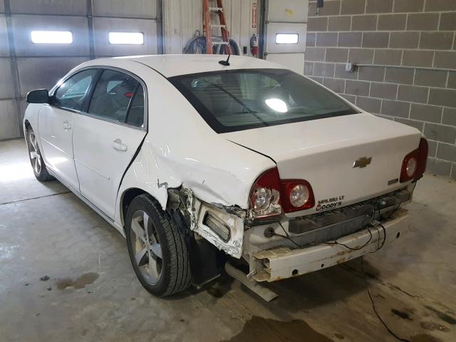 1G1ZC5EU9BF192633 - 2011 CHEVROLET MALIBU 1LT თეთრი ფოტო 3