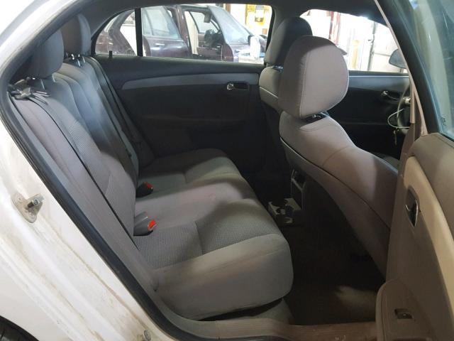 1G1ZC5EU9BF192633 - 2011 CHEVROLET MALIBU 1LT თეთრი ფოტო 6
