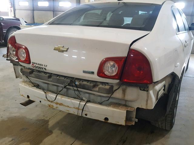 1G1ZC5EU9BF192633 - 2011 CHEVROLET MALIBU 1LT თეთრი ფოტო 9
