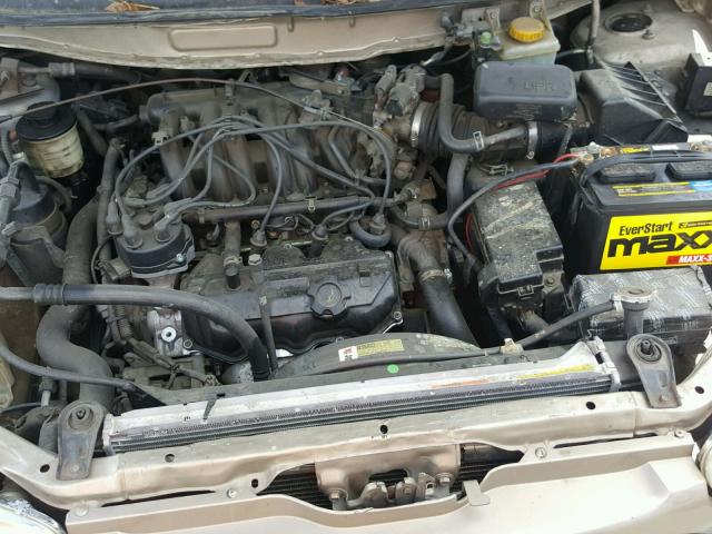 4N2XN11T8YD821184 - 2000 NISSAN QUEST SE TAN photo 7