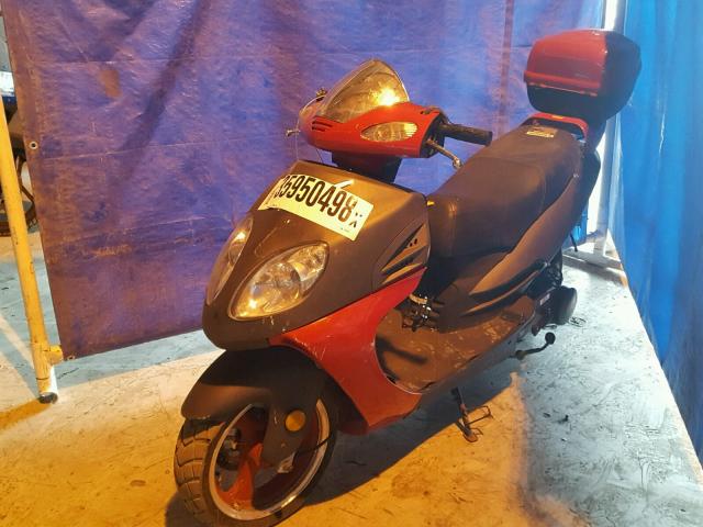 L8YTCKPZ78Y012939 - 2008 SHNK MOPED RED photo 2