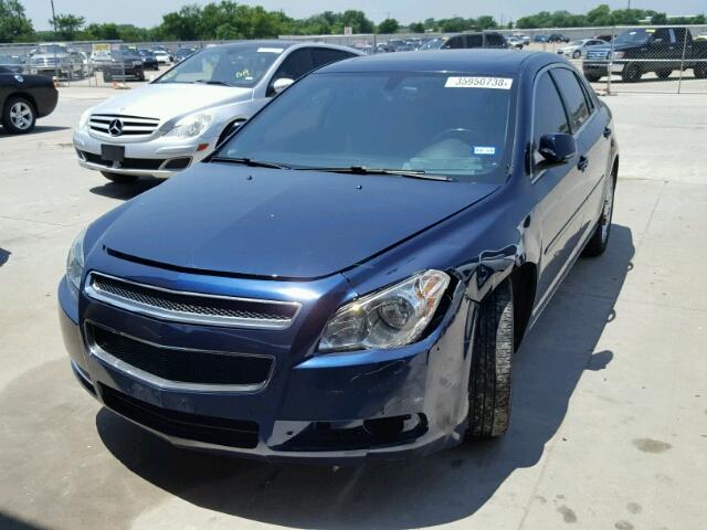 1G1ZD5E75BF300026 - 2011 CHEVROLET MALIBU 2LT BLUE photo 2