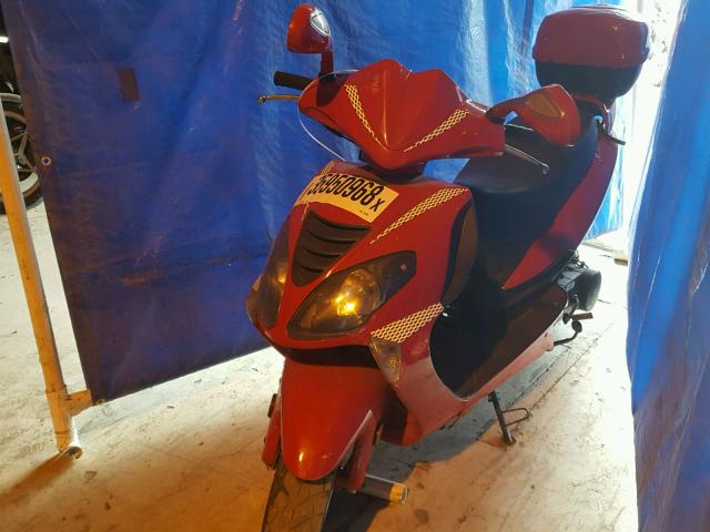 L8YTCKPZX8Y012496 - 2008 SHNK MOPED RED photo 2