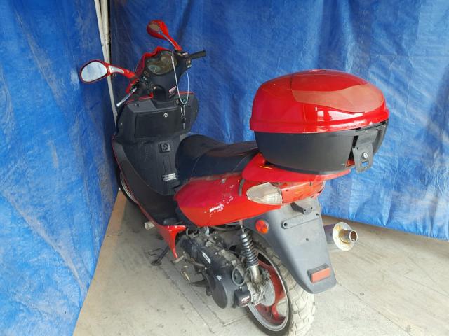 L8YTCKPZX8Y012496 - 2008 SHNK MOPED RED photo 3