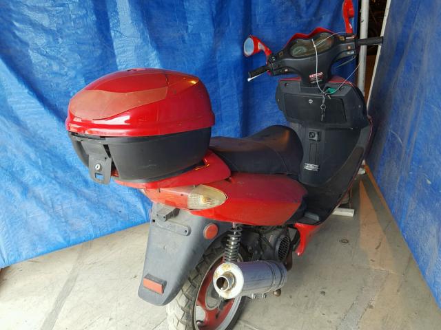 L8YTCKPZX8Y012496 - 2008 SHNK MOPED RED photo 4