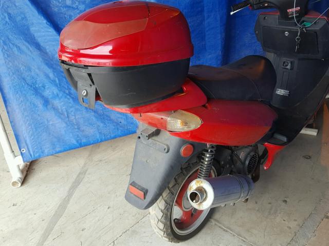 L8YTCKPZX8Y012496 - 2008 SHNK MOPED RED photo 9