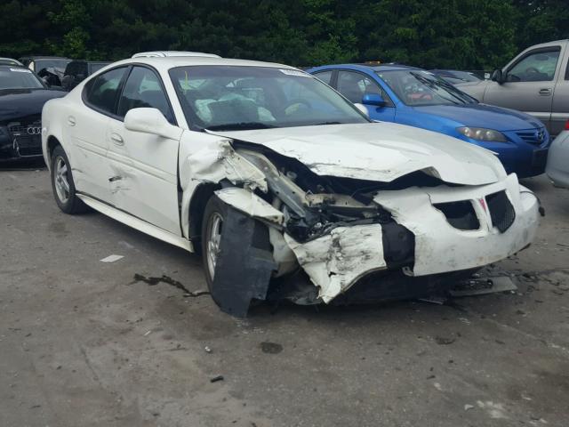 2G2WP522541305834 - 2004 PONTIAC GRAND PRIX WHITE photo 1