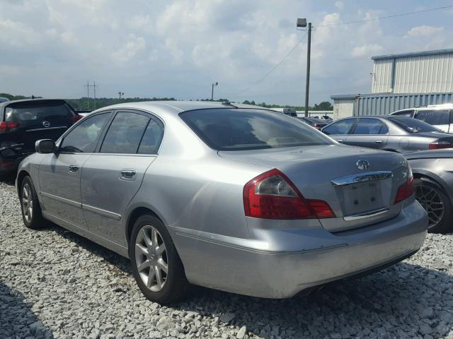 JNKBF01A55M101208 - 2005 INFINITI Q45 SILVER photo 3