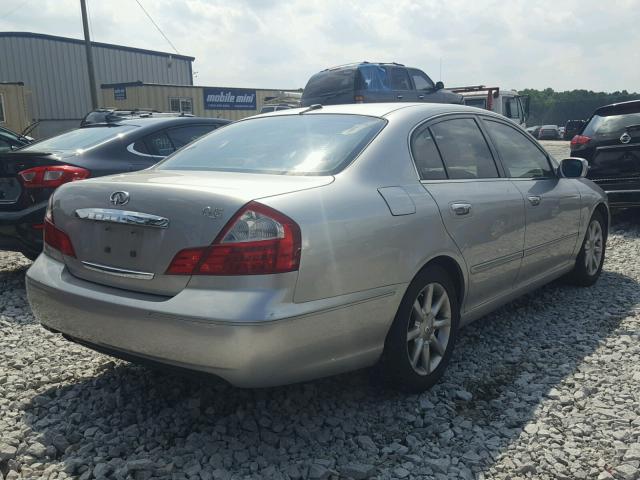 JNKBF01A55M101208 - 2005 INFINITI Q45 SILVER photo 4