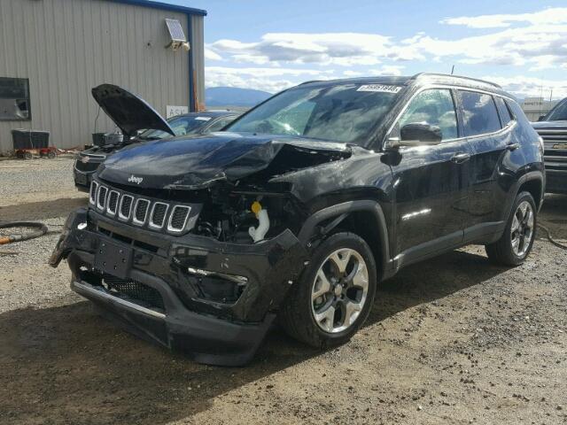 3C4NJDCB5JT280686 - 2018 JEEP COMPASS LI BLACK photo 2