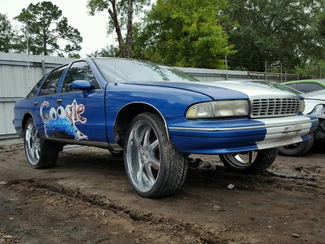 1G1BL53E5PR101554 - 1993 CHEVROLET CAPRICE CL BLUE photo 10