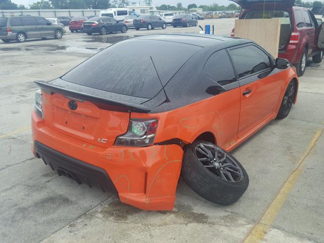 JTKJF5C78FJ005211 - 2015 TOYOTA SCION TC 双色 照片 4