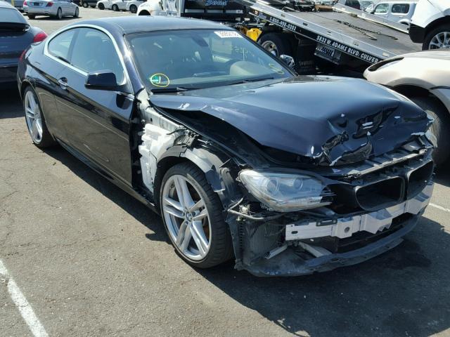 WBALX3C58CDV77368 - 2012 BMW 650 I BLACK photo 1