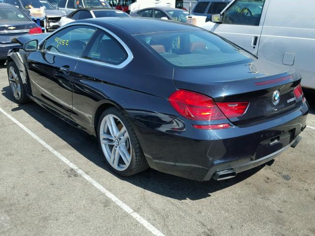 WBALX3C58CDV77368 - 2012 BMW 650 I BLACK photo 3