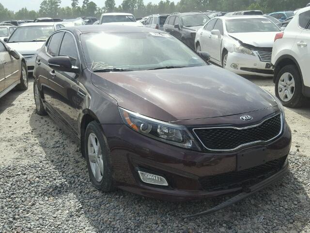 5XXGM4A72FG473251 - 2015 KIA OPTIMA LX BLACK photo 1