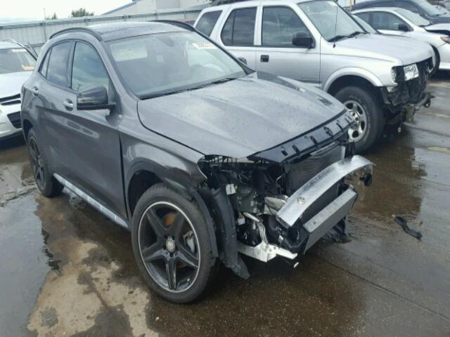 WDCTG4EB4HJ289281 - 2017 MERCEDES-BENZ GLA GRAY photo 1