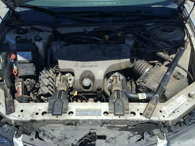 2G1WH52K049354586 - 2004 CHEVROLET IMPALA LS SILVER photo 7