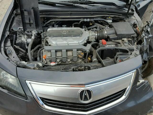 19UUA8F70CA006706 - 2012 ACURA TL GRAY photo 7