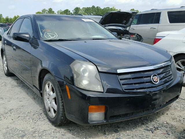 1G6DM57T270129843 - 2007 CADILLAC CTS BLACK photo 1