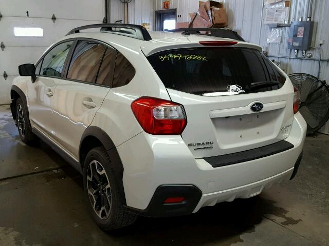 JF2GPABC1H8223489 - 2017 SUBARU CROSSTREK WHITE photo 3