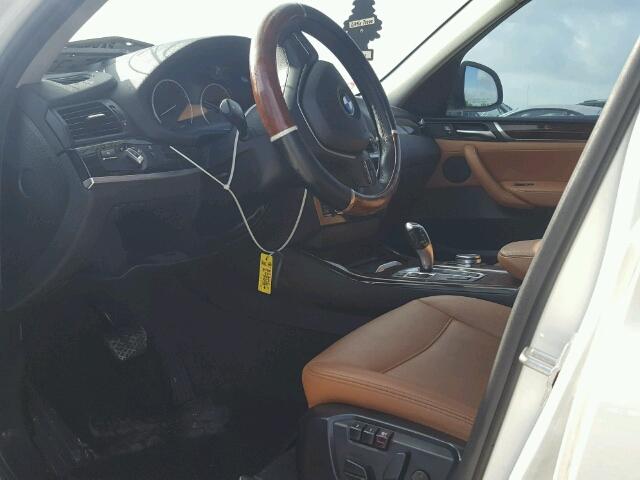 5UXWZ7C54G0M83775 - 2016 BMW X3 SDRIVE2 WHITE photo 9