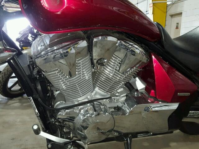 JH2SC6703AK002069 - 2010 HONDA VT1300 CS RED photo 7