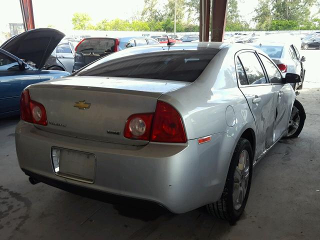 1G1ZD5EU5BF363407 - 2011 CHEVROLET MALIBU 2LT SILVER photo 4