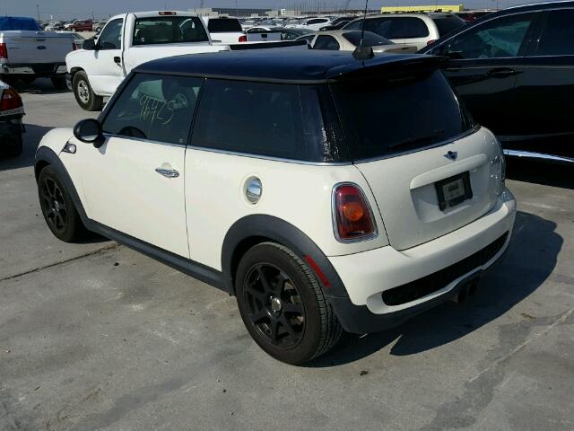 WMWMF735X9TW80420 - 2009 MINI COOPER S CREAM photo 3