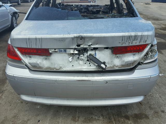 WBAGN63483DR10071 - 2003 BMW 745 LI SILVER photo 10