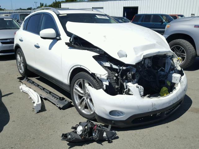 JN1AJ0HP3BM801653 - 2011 INFINITI EX35 BASE WHITE photo 1