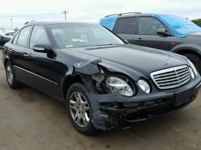 WDBUF82J54X120974 - 2004 MERCEDES-BENZ E 320 4MAT BLACK photo 1