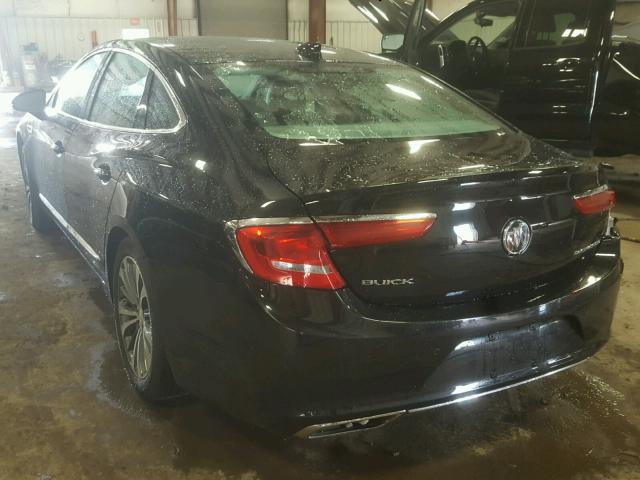 1G4ZR5SS8HU162872 - 2017 BUICK LACROSSE P BLACK photo 3