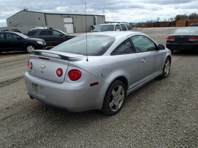 1G1AM18BX67824052 - 2006 CHEVROLET COBALT SS SILVER photo 4