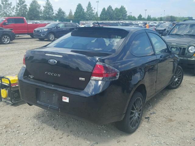 1FAHP33N79W232067 - 2009 FORD FOCUS SES BLACK photo 4