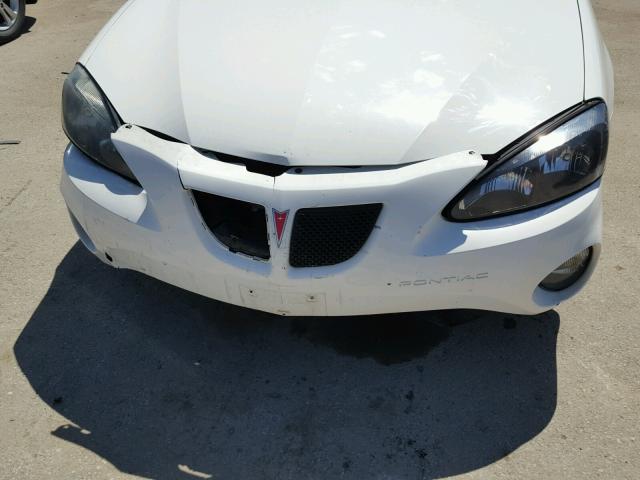 2G2WS522241137374 - 2004 PONTIAC GRAND PRIX WHITE photo 9