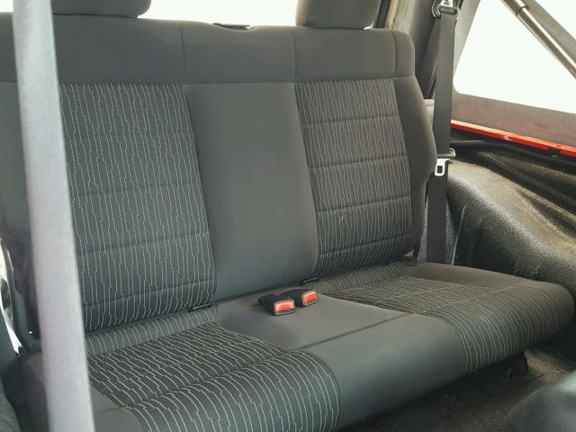 1J4AA2D19BL503490 - 2011 JEEP WRANGLER S RED photo 6